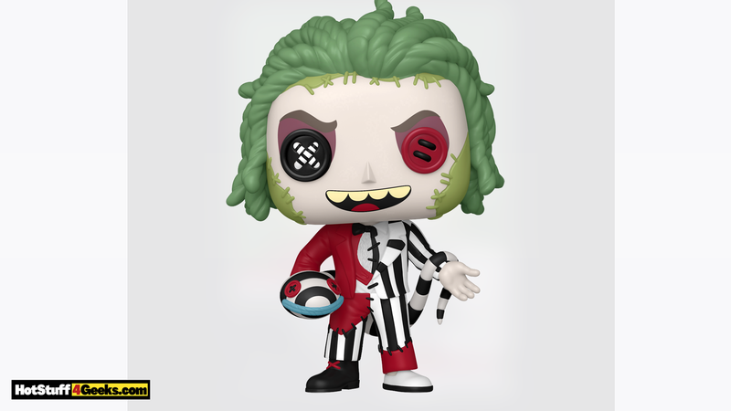 Pop! Beetlejuice (Patchwork) Brings a Spooky Stitch-Up Charm
