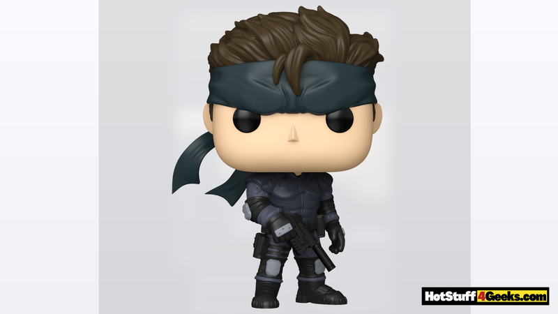 Pop! Solid Snake: Classic Tactical Icon in Vinyl