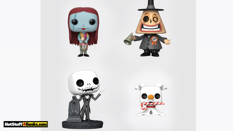 The Nightmare Before Christmas 4-Pack: Iconic Characters United